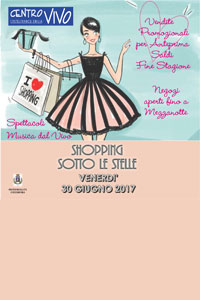 Shopping Sotto le Stelle 2017